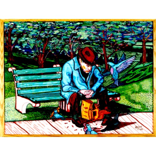 Old Man in Park