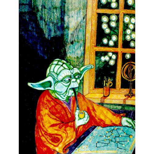 Yoda and Star Chart