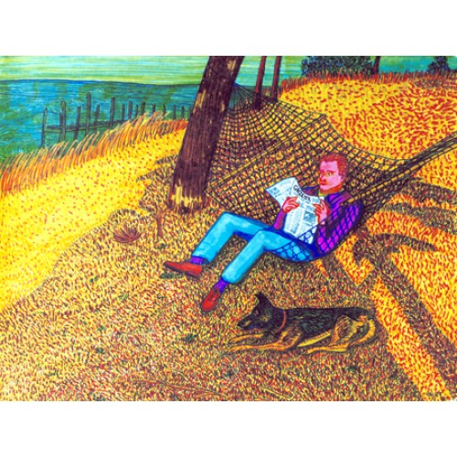 Roy in the Hammock