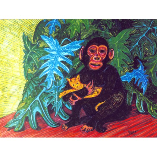 Kitty and the Chimp