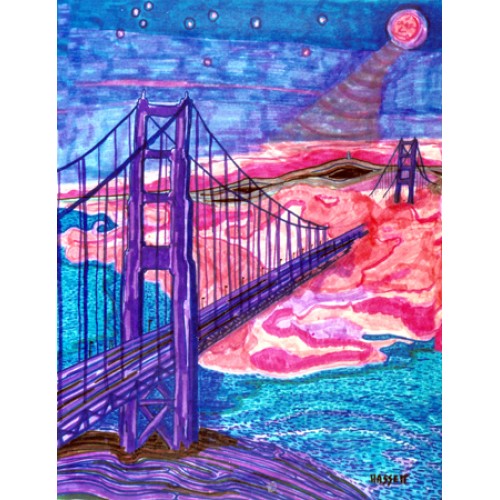 Golden Gate at Night